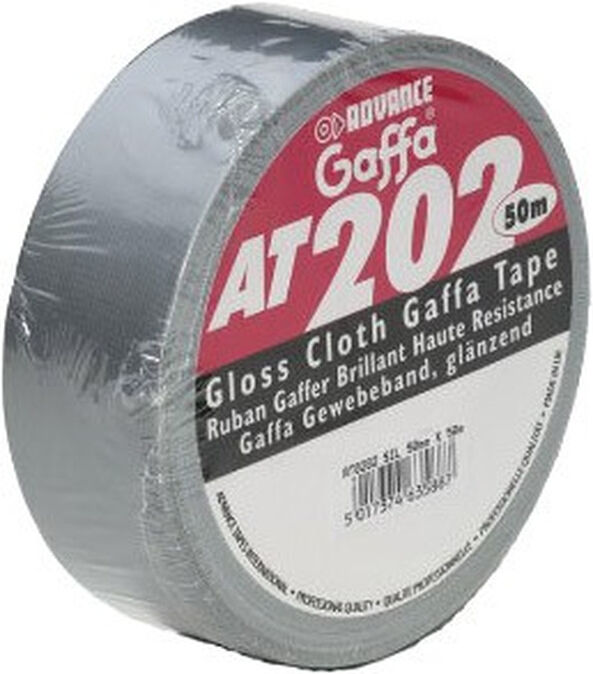 Advance Tapes 5807 S Gaffa Klebeband Silber 50 Mm X 50m