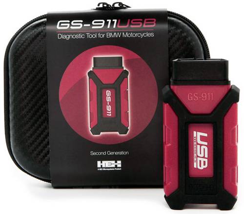 HEX GS-911 USB Motorrad Diagnosetool OBD2 Passend für (Auto-Marke): BMW (Motorrad) 10 Fahrzeuge