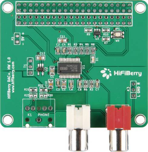 HiFiBerry RB-Hifiberry2 Raspberry Pi B+ Erweiterungs-Platine