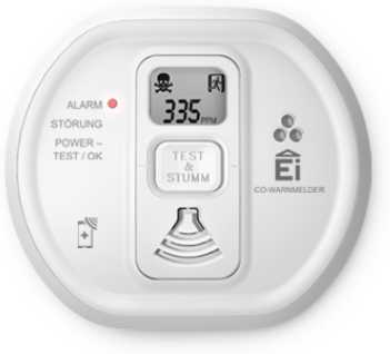 Universal Détecteur de monoxyde de carbone Ei Electronics Ei208iDW-3XD, batterie 10 ans, connexion sans fil