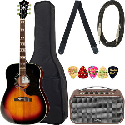 Harley Benton Custom Line Superior-E Bundle Vintage Sunburst