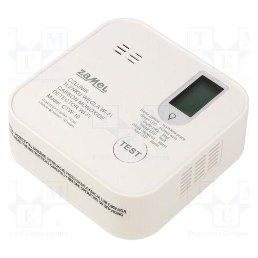 Zamel Czujnik tlenku węgla (czadu) Wi-Fi TUYA TYP CTW-10 GAR10000082 (CTW-10)