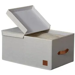 Love it Store it, Aufbewahrungsbox, Premium Ordnungsbox mit Klappdeckel (31 l, 1x, 47 x 30 x 22 cm)
