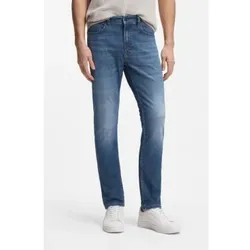 BOSS für Herren. 50556882 Jeans Delaware slim fit blau (34/32), Lässig, Baumwolle, Denim