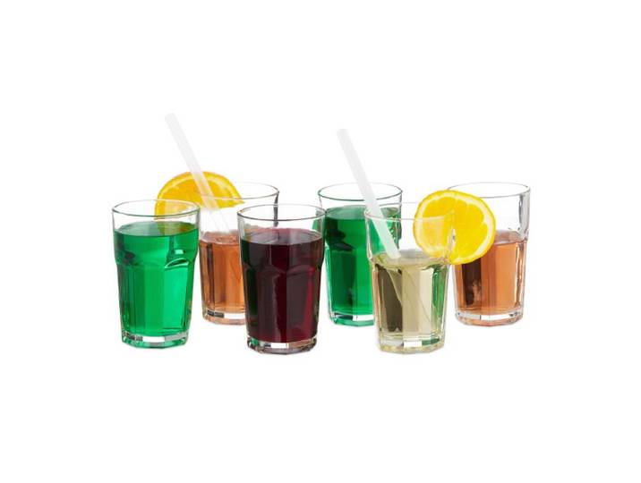Relaxdays 18 x Trinkgläser