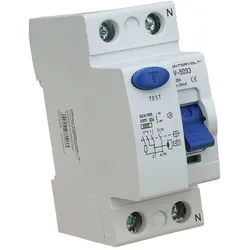 Fehlerstromschutzschalter 2P 25A 30mA Typ A FI-Schalter Doktorvolt DV-5033