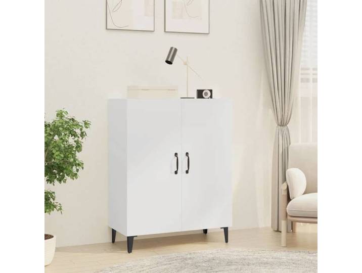Buffet-Meuble de rangement Blanc 70x34x90 cm Bois d'ingénierie
