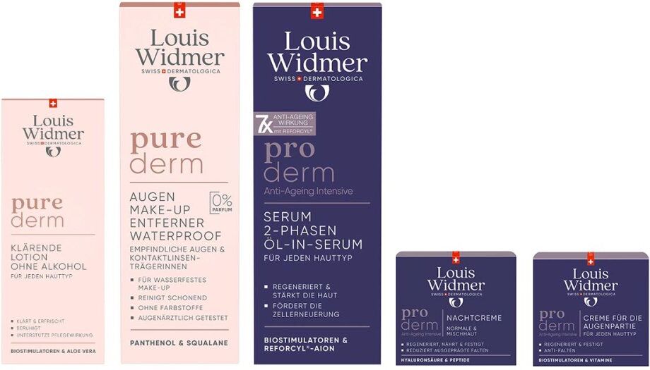 Louis Widmer Widmer Pflege-Set: Augen-Make-up entfernen & pflegen 1Set