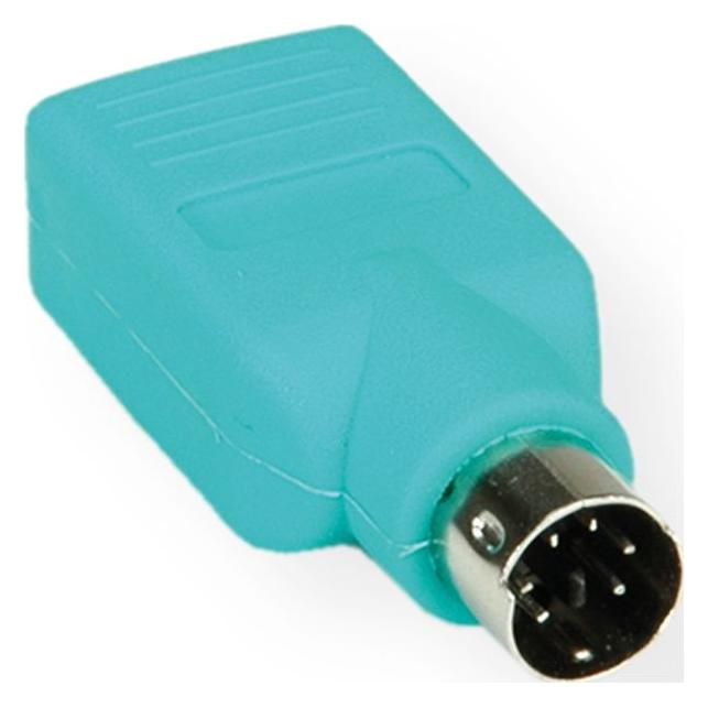 Good Connections Value Konverter USB -> PS/2 Maus-Adapter, grün (12.99.1072)