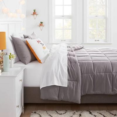 All Categories Goods Washed Microfiber Full Queen Reversible Comforter, Dark Gray, Down Alternative Filling Soft, Comfortable Bedding Washed Microfiber Full Queen Reversible Comforter, Dark Gray, Down Alternative Filling Soft, Comfortable Bedding