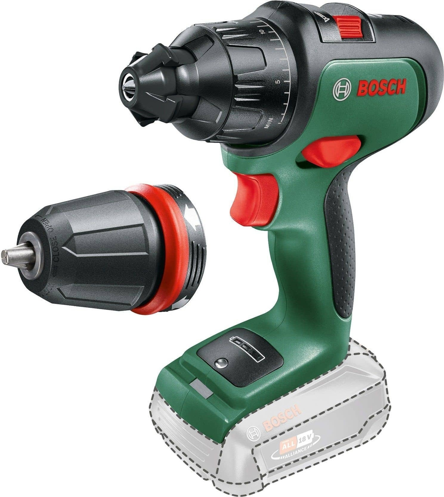 Bosch AdvancedImpact 18 Accuboormachine met slagfunctie