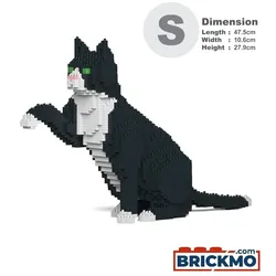 JEKCA Bricks Tuxedo Cat 03S ST19TCA03