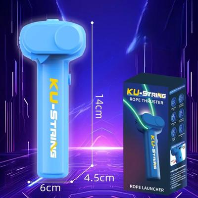 Inspire Curations Luminous Rope Outdoor Toy Stress Relief Play Game For Kids & Parent Child Interaction light Blue