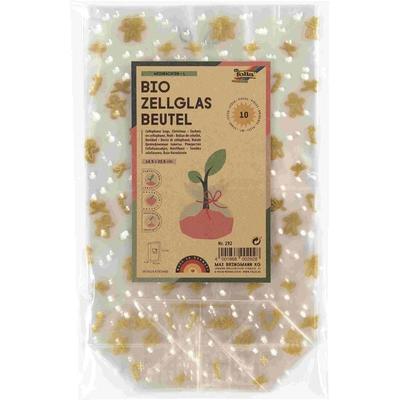 Folia Bio Zellglasbeutel L Weihnachten, 145x235mm, 10 Stück