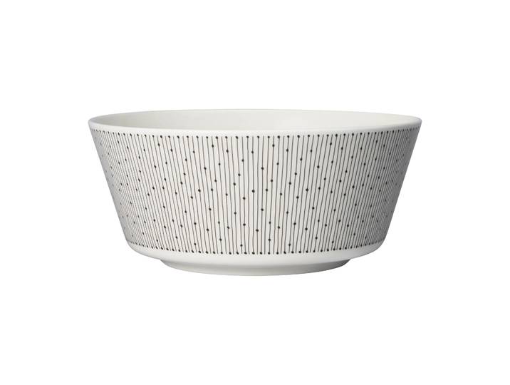 Arabia Bol Mainio Sarastus Ø23 cm Noir-blanc