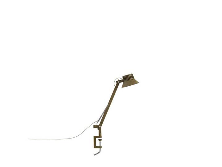 Dedicate Tischleuchte w/Clamp S1 Brown Green - Muuto - Arbeitszimmer / Büro - Aluminium