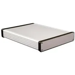 Hammond Extruded aluminium enclosure, clear (Gehäuse), Elektronikzubehör + Gehäuse, Transparent