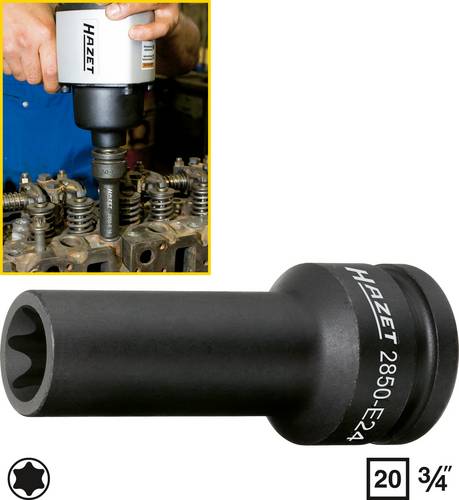 Hazet 2850-E20 TORX Zylinderkopf-Werkzeug