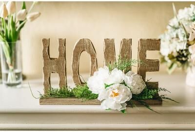 Flora Bunda "12"" Home Floral Sign - ONE-SIZE"