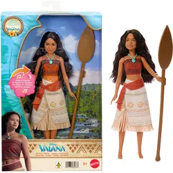 Mattel Disney Vaiana-Modepuppe singt in 4 Sprachen „Ich bin bereit“ aus dem Live-Action-Film