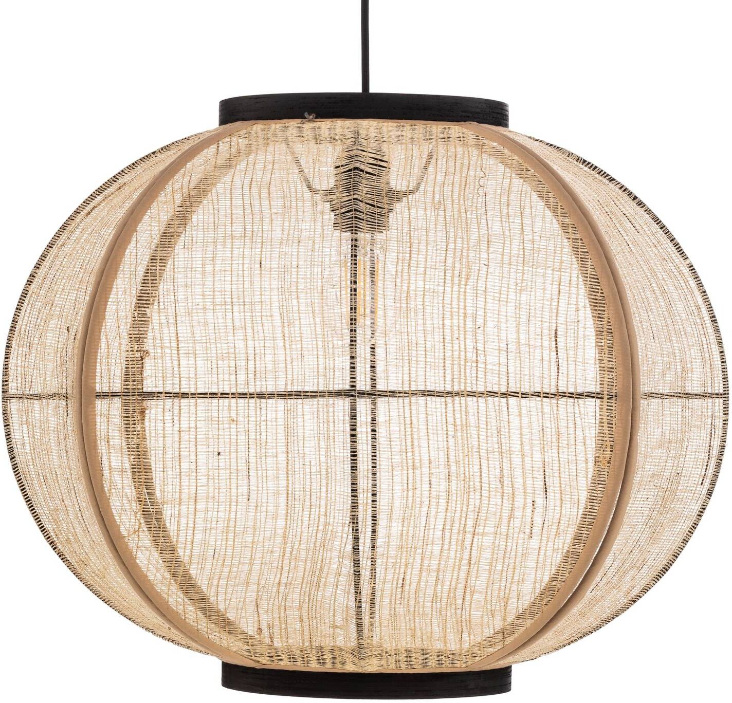 Pendant Light Aurinil Lindby, dimmable, Light wood, Living / Dining Room, Textile / fabric / silk, Country House / Rustic, Ceiling Light