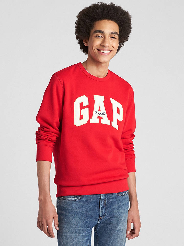 GAP Sweatshirt in Rot - L