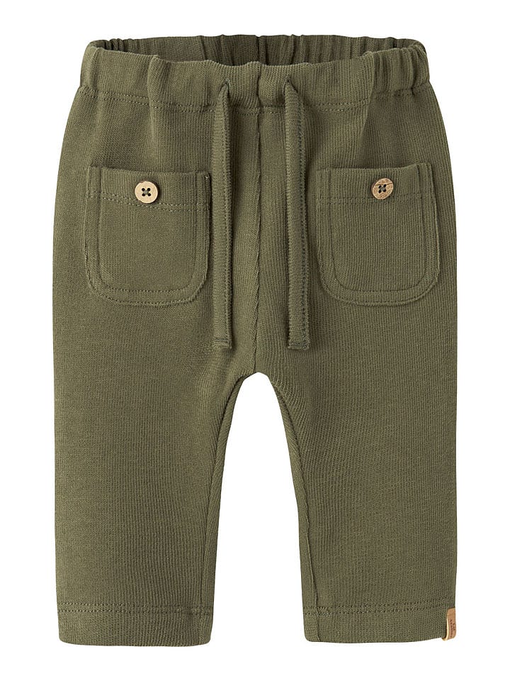 Lil Atelier Hose "Luno" in Khaki - 68