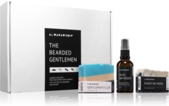 Almara Soap The Bearded Gentlemen coffret para barba para homens . The Bearded Gentlemen