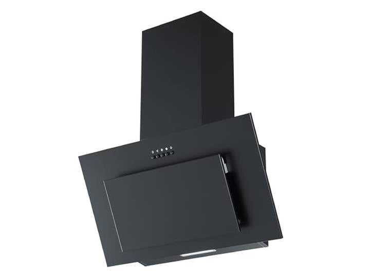 PKM Schräghaube S13-60BBPH 60 cm breit Abluft und Umluft 67 Watt Schwarz