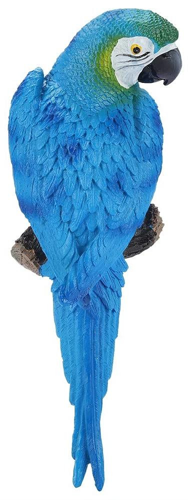 Merkloos Levensecht Vogelornament Papegaai voor Wanddecoratie