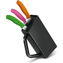 Victorinox SwissClassic, Messerblock, Schwarz