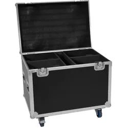 ROADINGER Flightcase 4x TMH-W400 mit Rollen