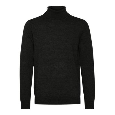 Rollkragenpullover BLEND "Rollkragenpullover BHCarsten", Herren, Gr. XXL, schwarz, Obermaterial: 100% Polyester PES., Pullover Rollkragenpullover