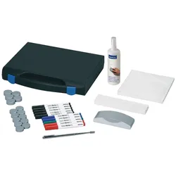 Whiteboard Zubehör-Set, Kunststoffkoffer