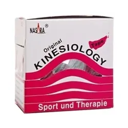 NASARA Kinesiologie Tape 5 cmx5 m pink 1 St