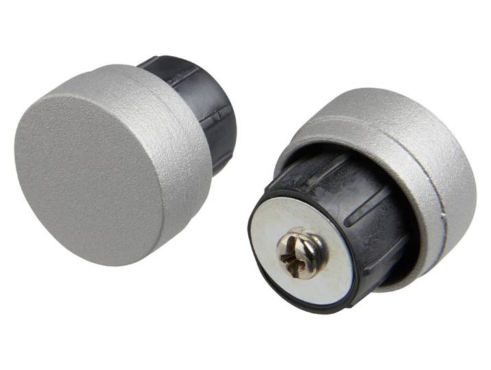 Endkappe Industrial Home Ø25mm Silber