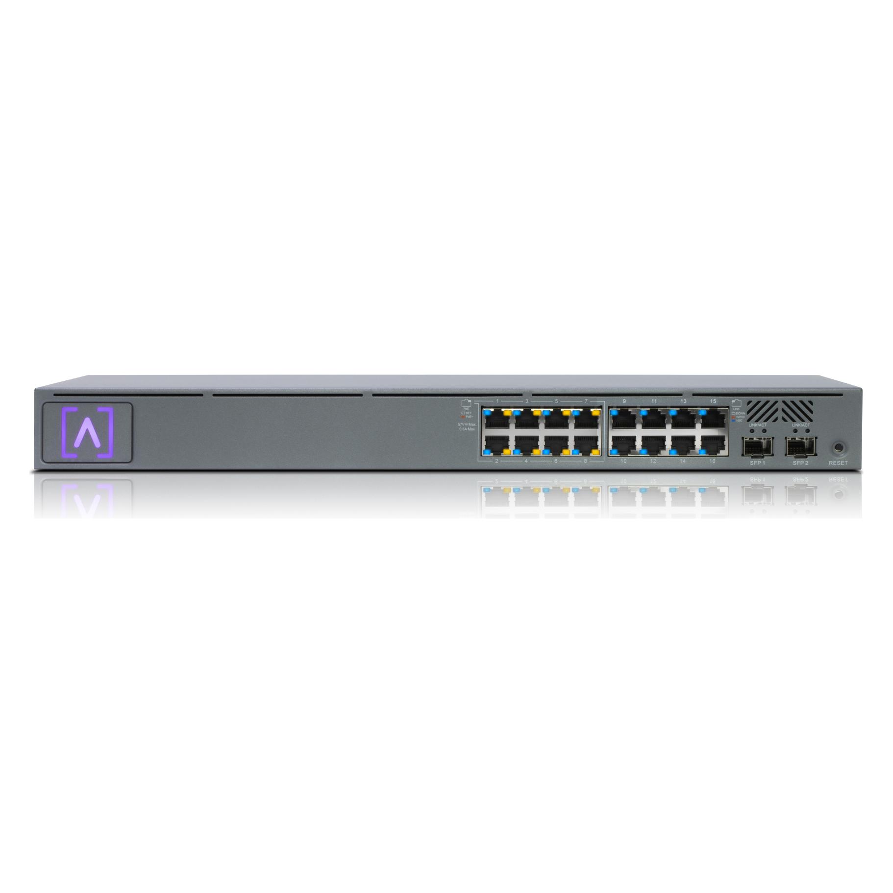 Alta Labs Switch 16-poort PoE Switch 16-poort PoE (16 Ports) (S16-POE)
