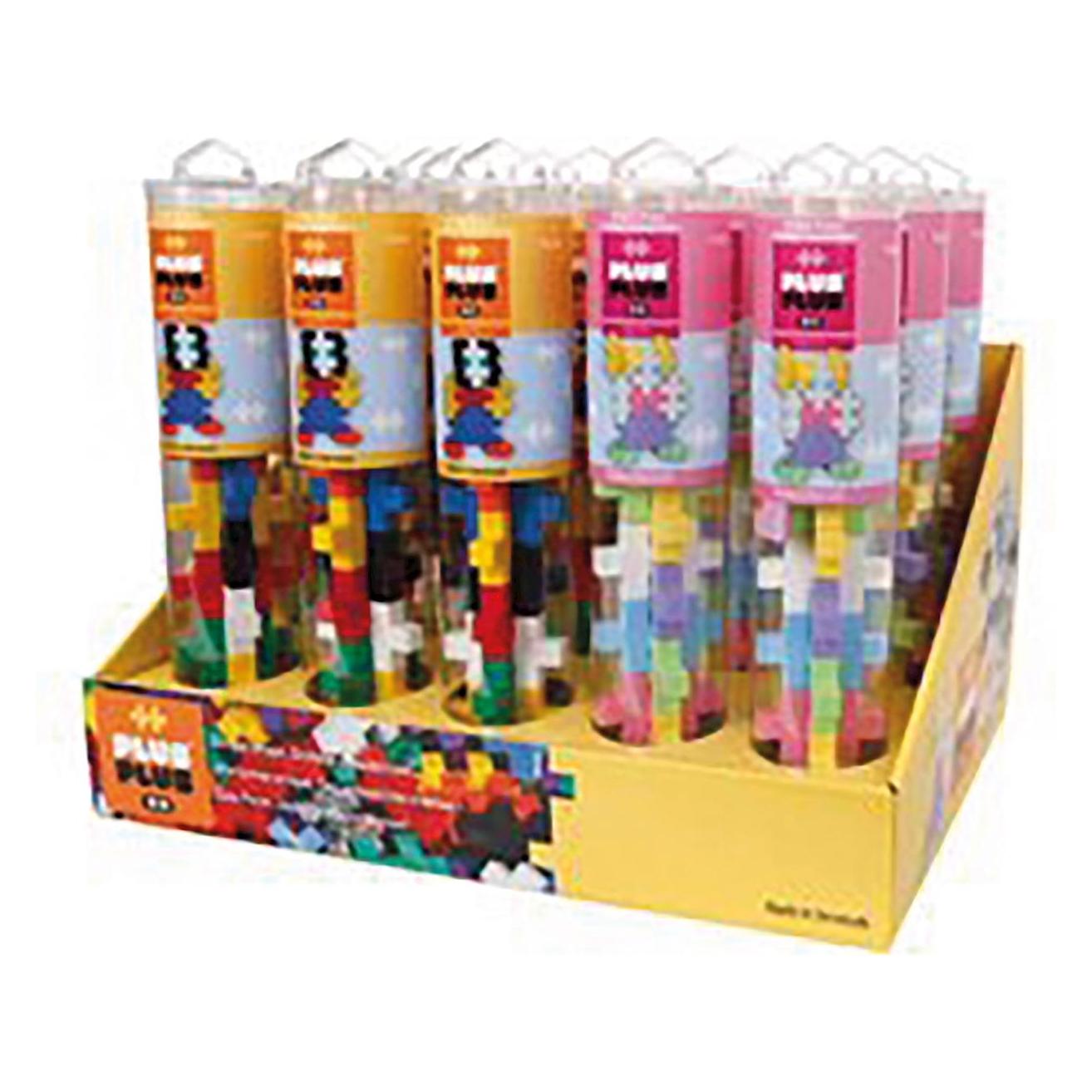 Plus-Plus Tube BIG Display pcs ass (014-7300)