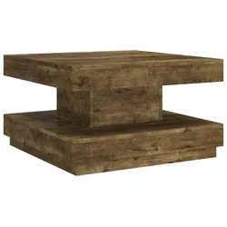 vidaXL Couchtisch Dunkelbraun 60x60x35 cm MDF