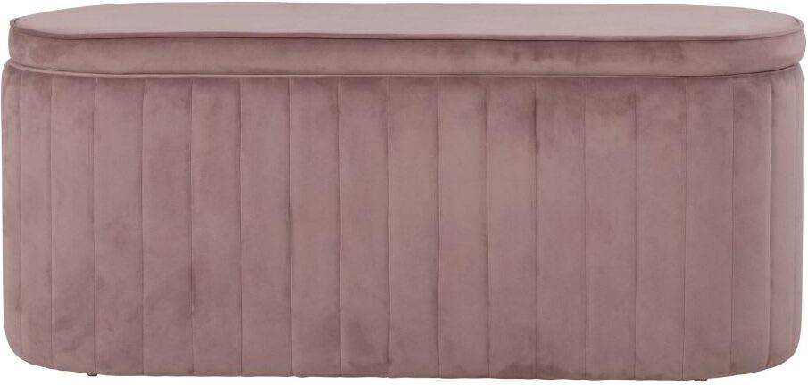 Maisons du Monde Banco baúl rosa