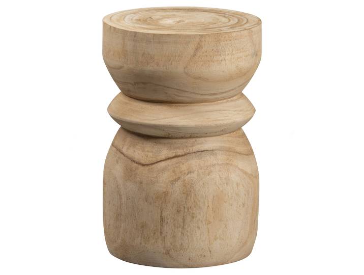 Tchibo - Woood Hocker »Bikkel« - 30x30x42cm - braun -