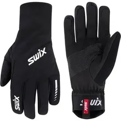 SWIX Langlaufhandschuh Heat Glove, Größe 7 in Schwarz Schwarz