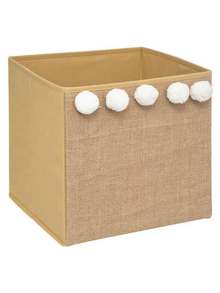 WellHome for Kids Aufbewahrungsbox in Beige - (B)29 x (H)29 x (T)29 cm - onesize