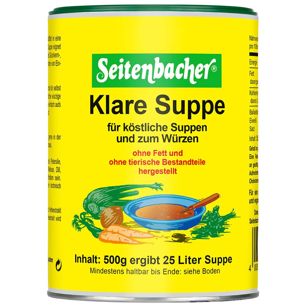 Seitenbacher Klare Suppe 500 g Pulver