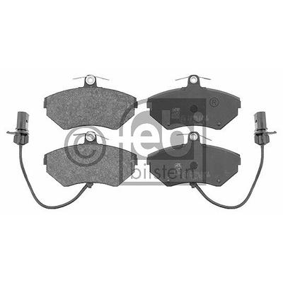 Febi Bilstein Bremsbeläge mit VWK vorn (Satz) [Hersteller-Nr. 16340] für Audi, VW, Seat
