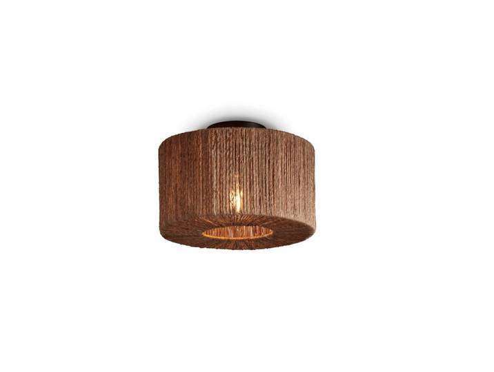 Plafonnier bambou brun ø30cm