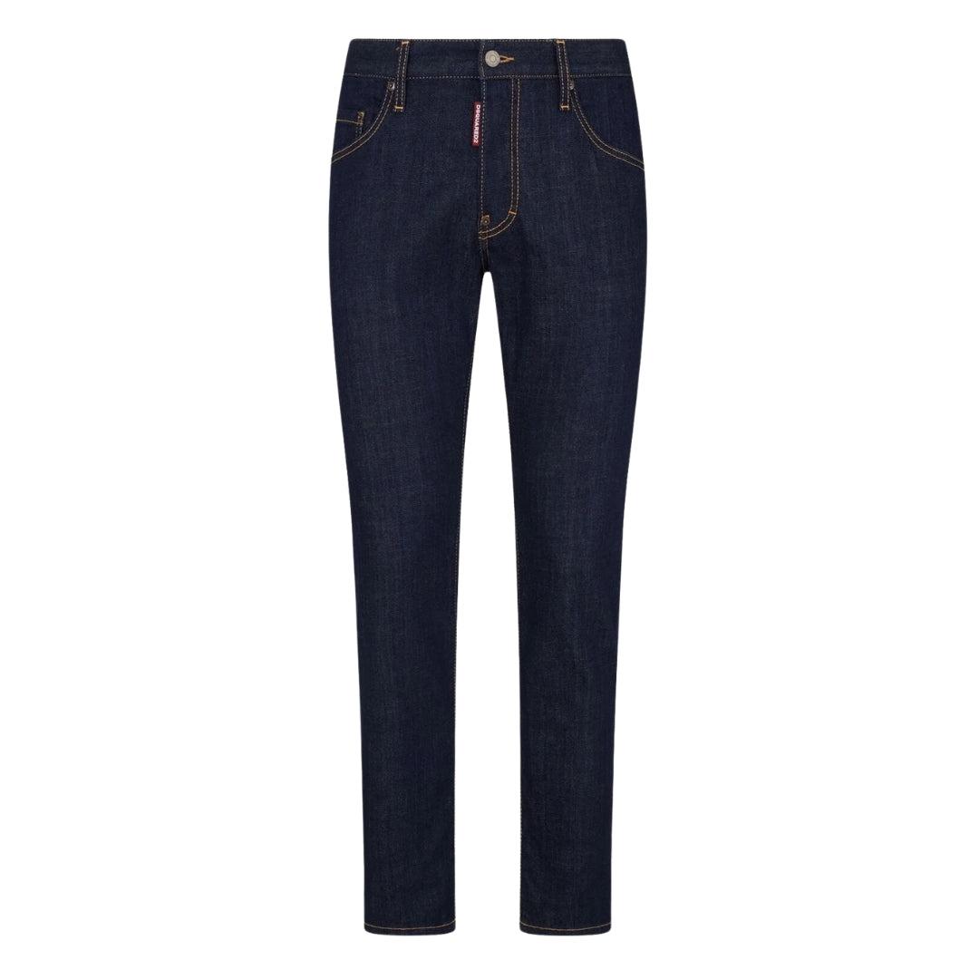 Dsquared2 Marineblauwe Skater Denim Jeans