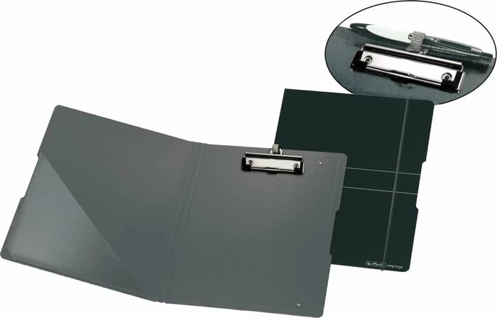 Herlitz Klemmbrett-Mappe easy orga to go, schwarz