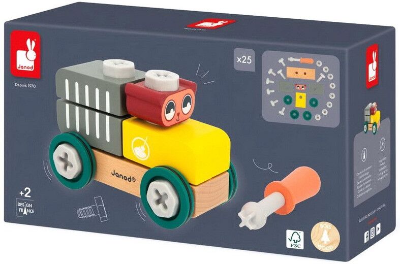 Voiture à bricoler Ours Brico'Kids - Janod