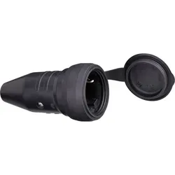 Schutzkontakt-Gummikupplung 230V/16A IP44
